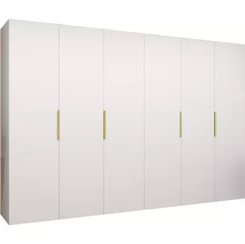 Předsíňová stěna Skříň Marbella I 300 bílá/zlatá
