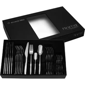 Příbor Příbory Minimal lesk 24-díl. Flok Starke
