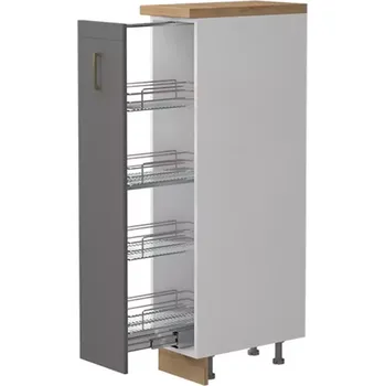 Kuchyňská skříňka Kuchyňská Skříňka Tara K14-30-1kz/3 graphite mat