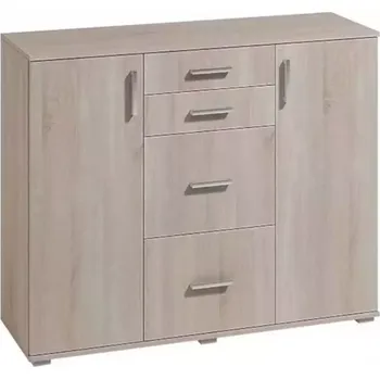 Kancelářská sestava Komoda Malmo 130cm Dub Sonoma