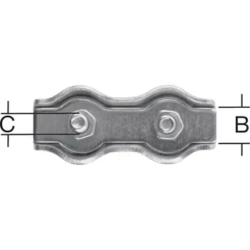 Svorka lan. dupl. 5 zn 2 ks