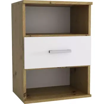 Ložnicová sestava Noční stolek Goda III 1S artisan/bílá