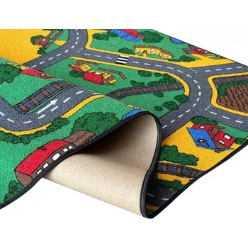 Koberec Koberec Kids 0,95/2,0 Playtime RR Railroads