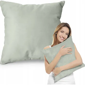 Polštář DEKORAČNÍ POLŠTÁŘ MÁTOVÝ 45x45 cm POLŠTÁŘ NA POHOVKU POSTEL