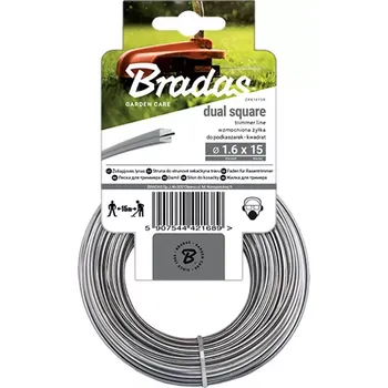 STRUNA DO SEKAČKY RIPPER DUAL 2,00MM X 15M ČTVEREC