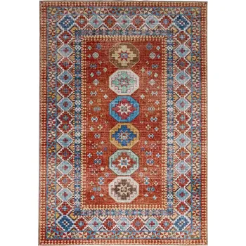 Koberec Koberec Chenile Print Rug 1,33/1,9 RS2549PT-3 červený