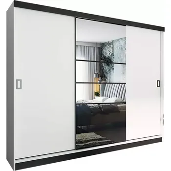 Kancelářská sestava Skříň Retro 200 6l Bílý / Přední Bílý