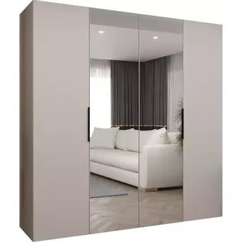 Předsíňová stěna Skříň Marbella II 200 kašmír/černá