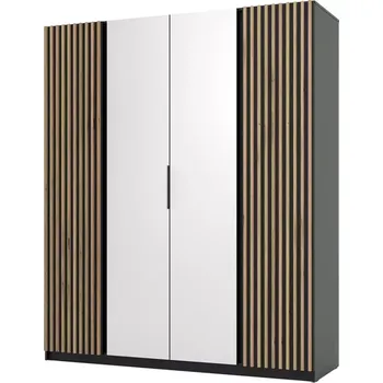 Kancelářská sestava Skříň Kaja BL/BL-EV 2LAM 2 Zrcadlo