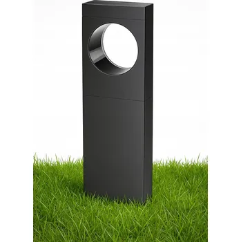 Venkovní osvětlení Solární zahradní lampa LED Měsíc, zapichovací, na terasu, balkon, kruh, IP65