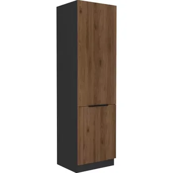 Kuchyňská skříňka Monza ořech okapi 60dk-210 2f