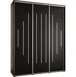 Skříň 45 Canaris 12 190 černá/silver