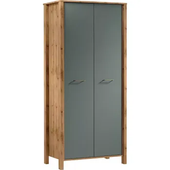 Kancelářská sestava Skříň Indygo S2D dub wotan-green