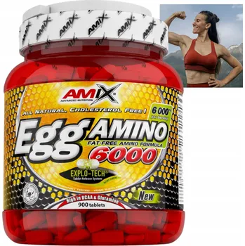 Aminokyselina BCAA Aminokyseliny Glutamin EAA Leucin Glycin L-Arginin Amix Egg Amino
