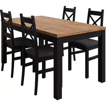 Jídelní set Jídelní set Agal wotan/černá