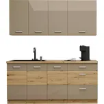 Kuchyňská linka Artisan cappuccino 180cm bez pracovní desky