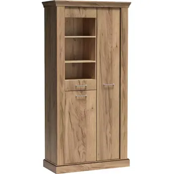 Vinotéka Vitrína Antica 97cm Dub Kraft Zlatý