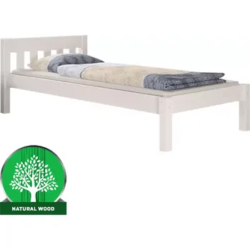 Ložnicová sestava Postel Pino 90x200 bělená borovice