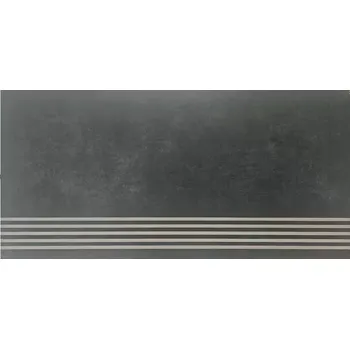 Dlažba Schodová Dlažba Eco Fantastic Anthracite 29,8/59,8