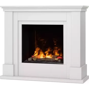 Elektrický krb Luena Cassette 400/600 bílý mat