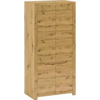 Předsíňová stěna Skříň Luna 95cm Dub Artisan