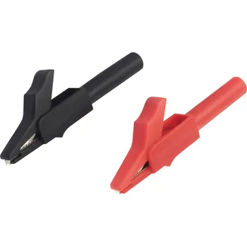 Krokosvorka VOLTCRAFT MSK-102 krokosvorka, zásuvka 4 mm, černá, červená