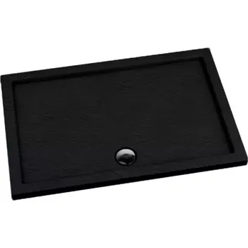 Sprchová vanička Vanička obdélníková Black Stone 80x100x5 Espera AQM266CST