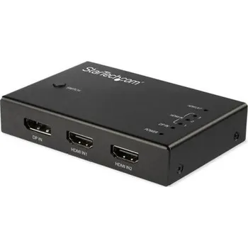 Přepínač HDMI, HDMI 4portový, video připojení: DisplayPort, HDMI 4096 x 2160 4 1 StarTech.com