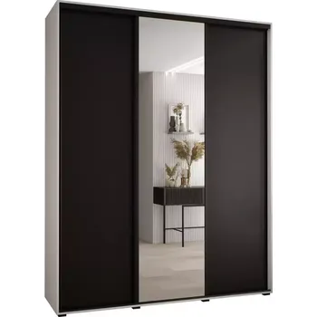 Předsíňová stěna Skříň 45 Canaris 3 200 bílá/černá/černá