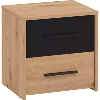 Ložnice Noční stolek Varadero artisan/černá NO2F 11011630