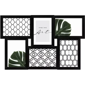 Rám na obraz Rámeček fotky 53 černá