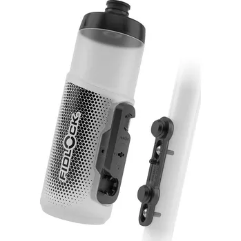 Košík na láhev Fidlock Twist set láhev 600ml - základna na rám čirá