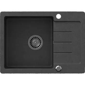 Kuchyňský dřez Dřez Johnny 116 Steingran černá 60x44x18,5 + sifon