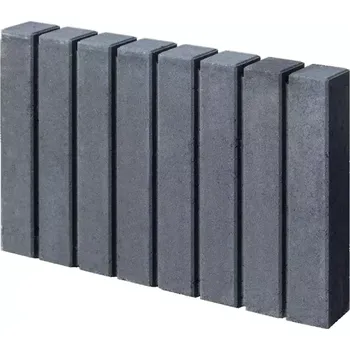 Terasové prkno Betónový obrubník Tetron grafit 6x30x51 cm