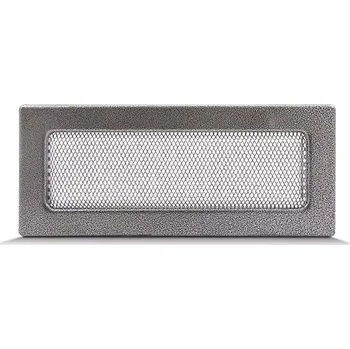 Větrací mřížka Krbová mřížka 10.5X25 černo-stříbrná