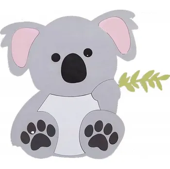 Lampička Noční lampa woodwedding.pl šedá