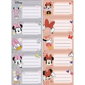 samolepka Samolepky na sešit Minnie Mouse Beniamin 1 ks