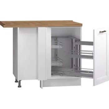 Kuchyňská skříňka Kuchyňská Skříňka Tara R-Ug-1kmcr/4 White Mat