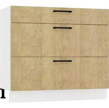 Kuchyňská skříňka Kuchyňská skříňka Denis D90PC S/3 dub london/bílá