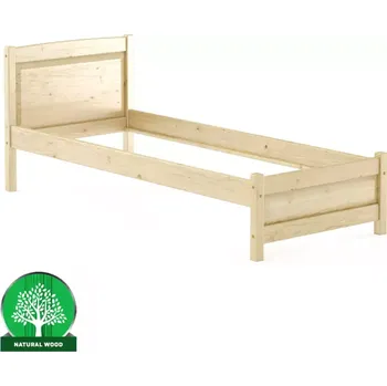 Ložnicová sestava Postel borovicová LK125–90x200 přírodní