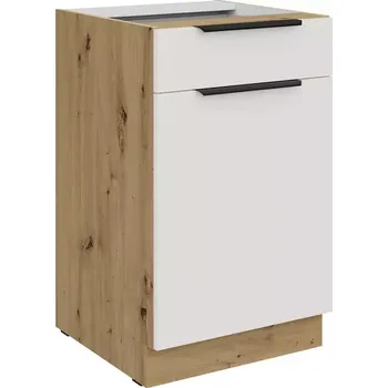 Kuchyňská skříňka Aria WH/AR Anti Fingerprint 50d 1f 1s Bb