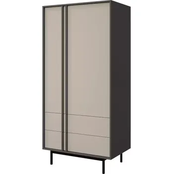 Ložnicová sestava Skříň Alsy 1 béžová světlý/antracit