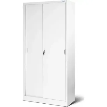 Kancelářská sestava Skříň Kuba kov bílá