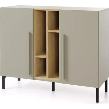 Kancelářská sestava Komoda Sergio SE7 2D Eukalyptus/Dub Baltic