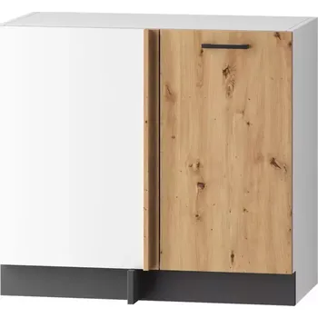 Kuchyňská skříňka Kuchyňská Skříňka Clara Dnp P/L grafitově šedá/dub artisan