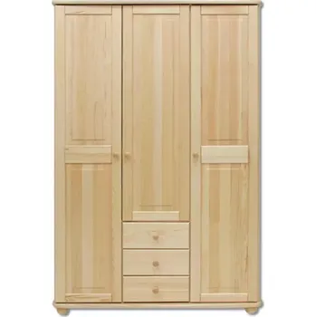 Kancelářská sestava Skříň z Borovice SF101 surové