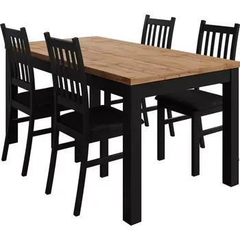 Jídelní set Jídelní set Agbet wotan/černá