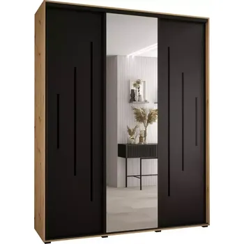 Předsíňová stěna Skříň 45 Canaris 13 190 artisan/černá/černá