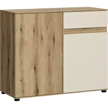 Kancelářská sestava Komoda Camino 2D1S CMNK 01 dub evoke+cashmere