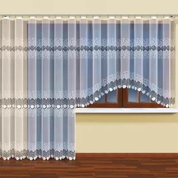 Záclona Žakárová záclona 221500/200x250 bílá
